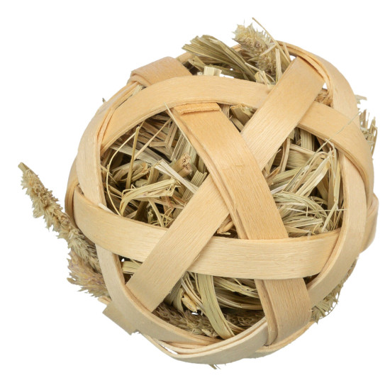 Trixie Bamboo Ball - іграшка для гризунів, м'ячик з сіном