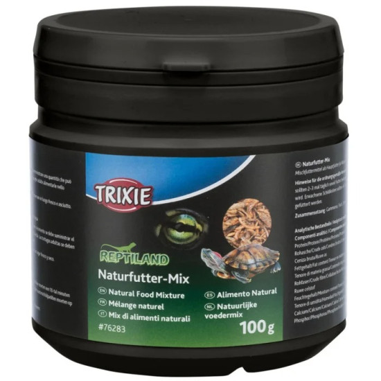 Trixie Reptiland Naturfutter-Mix - корм для водных черепах, смесь