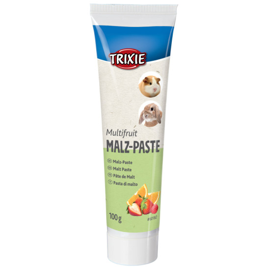 Trixie Malt Paste Multifruit - шерстевыводящая паста для грызунов со вкусом фруктов
