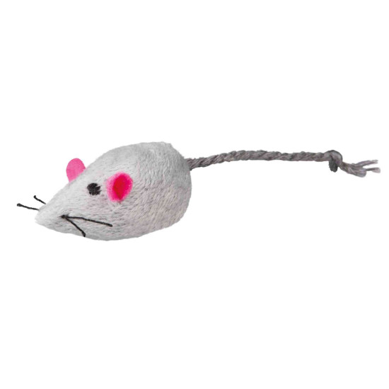 Trixie Set Mouse with Bell - игрушка для кошек, мышки набор