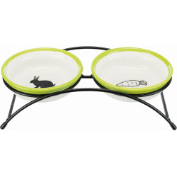 Trixie Bowl Set - миски керамічні на підставці