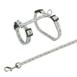 Trixie Harness with Lead for Rabbits - м'яка шлея з повідцем для кроликів