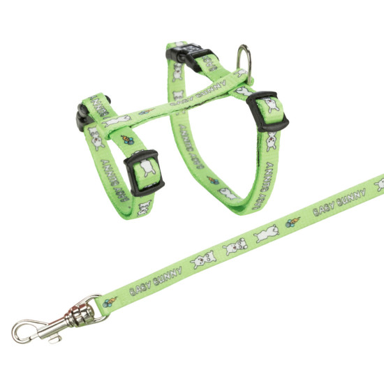Trixie Harness with Lead for Rabbits - мяка шлея з повідцем для кроликів
