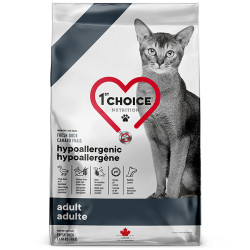 1st Choice Cat Adult Hypoallergenic Duck - взрослые кошки, склонные к аллергии, с уткой