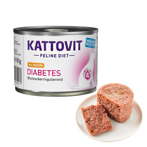 Kattovit Veterinary Diabetes (Каттовіт Діабетес) - консервована дієта для котів при цукровому діабеті