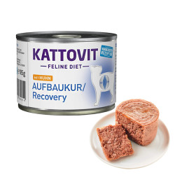 Kattovit Veterinary Recovery (Каттовіт Рекавері) - консервована дієта для котів у період відновлення, одужання, з куркою