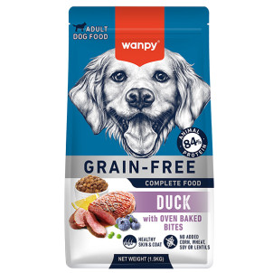 Wanpy Adult Dog Grain Free Duck - дорослі собаки, з качкою