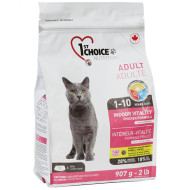 1st Choice Adult Cat Indoor Vitality Formula - взрослые кошки, с курицей