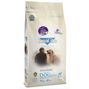 BonaCibo Adult Dog Small Breed Chicken & Rice with Anchovy (Бонасібо Смол Брід)  - дорослі собаки дрібних порід, з куркою та анчоусами