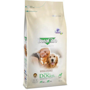 BonaCibo Adult Dog Lamb & Rice (Бонасібо Ламб Райс)  - дорослі собаки з чутливим травленням, з ягням