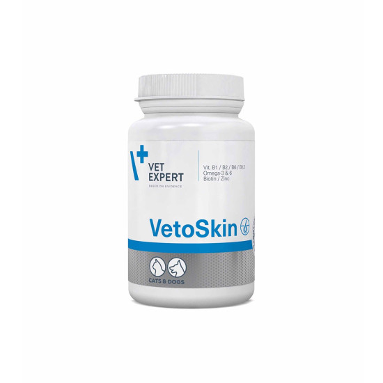 VetExpert VetoSkin (Ветоскин) - добавка для здоровья кожи и шерсти кошек и собак