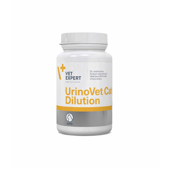 VetExpert UrinoVet Dilution Cat (Уріновєт Ділюшн) - добавка для здоровя сечовивідних шляхів у котів