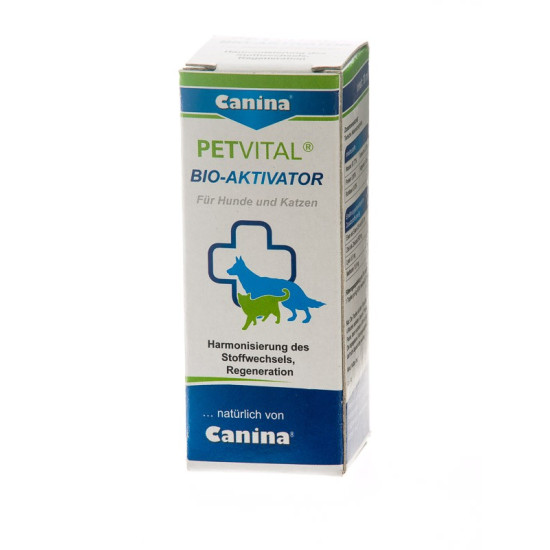 Canina Petvital Bio-Aktivator (Канина) - добавка общеукрепляющая для собак и кошек