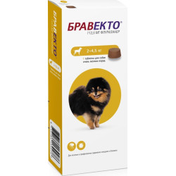 Bravecto (Бравєкто) - таблетки від бліх та кліщів для собак