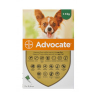 Advocate (Адвокат) - комплексные капли от блох и гельминтов для собак