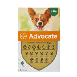 Advocate (Адвокат) - комплексні краплі від бліх і гельмінтів для собак