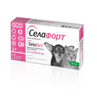 Selafort (Сєлафорт) - комплексні краплі від бліх і гельмінтів для собак