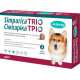 Simparica Trio (Сімпаріка Тріо) - комплексні таблетки від блох, кліщів та глистів для собак