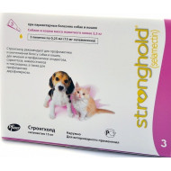 Stronghold (Стронгхолд) - комплексные капли от блох и гельминтов для собак