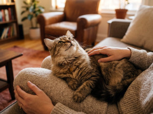 Секреты домашней терапии: как мурчание кота влияет на человека и почему нам это нужно
