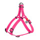 Collar Waudog Waterproof - шлея для собак водостійка, з QR-паспортом, металева пряжка-фастекс, рожева