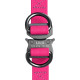 Collar Waudog Waterproof - шлея для собак водостійка, з QR-паспортом, металева пряжка-фастекс, рожева