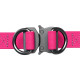 Collar Waudog Waterproof - шлея для собак водостійка, з QR-паспортом, металева пряжка-фастекс, рожева