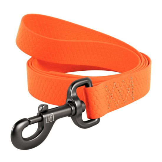 Collar Waudog Waterproof - повідець для собак водостійкий помаранчевий