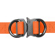 Collar Waudog Waterproof - шлея для собак водостойкая, с QR-паспортом, металлическая пряжка-фастекс, оранжевая