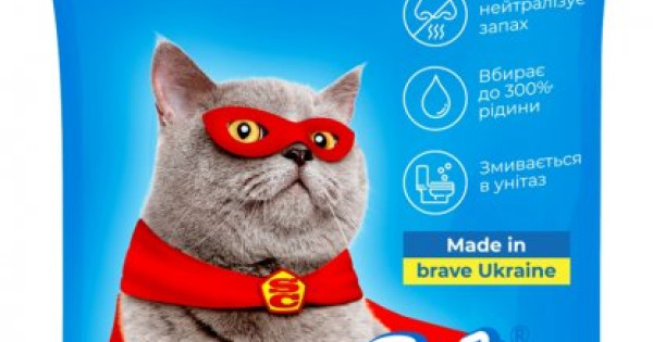 Super Cat (Супер Кет) - древесный наполнитель, без запаха