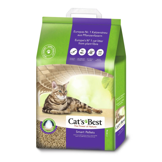 Cats Best Nature Gold Smart Pellets (Кетс Бест) - деревний наповнювач комкувальний