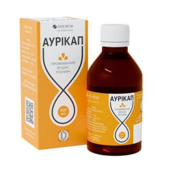 Аурікап - лосьон для догляду за вухами у котів і собак