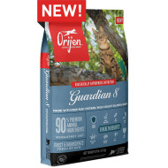 Orijen Guardian 8 Cat (Ориджен)  - кошки всех возрастов, с курицей, индейкой и рыбой