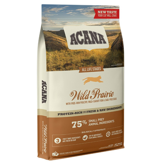 Acana Wild Prairie (Акана) - коти всіх вікових груп, з куркою, індичкою та оселедцем
