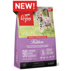Orijen Kitten (Оріджен) - кошенята, з куркою, індичкою та рибою