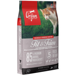 Orijen Fit & Trim Cat (Оріджен) - дорослі та літні коти, схильні до зайвої ваги, з куркою, індичкою та рибою