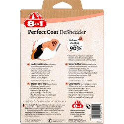 8in1 Perfect Coat DeShedder - дешеддер для вычёсывания котов, 4,5 см