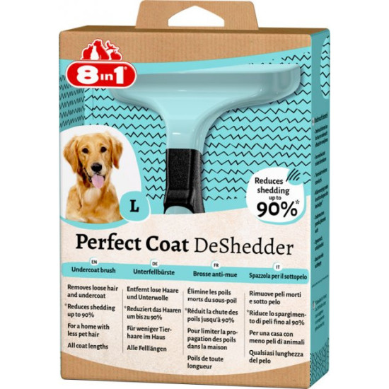 8in1 Perfect Coat DeShedder- дешеддер для вычёсывания собак