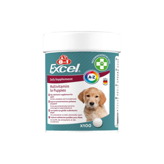 8in1 Excel Multi-Vitamin Puppy - мультвитаминная добавка для щенков