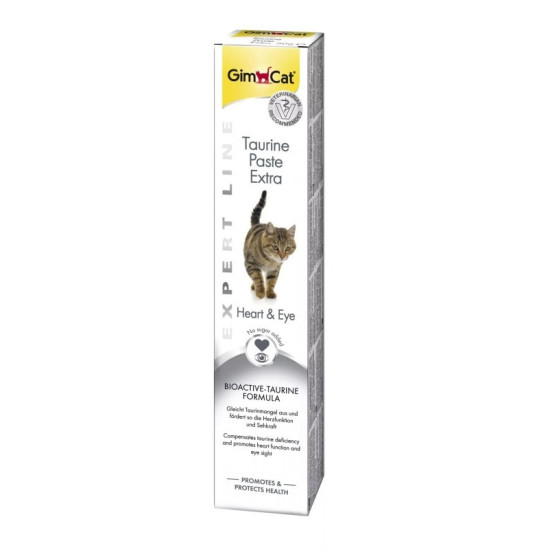 GimCat Expert Line Taurine Paste - паста для котів із таурином, для здоровя очей і серця