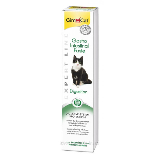 GimCat Every Day Gastro Intestinal Paste - паста для улучшения пищеварения для кошек