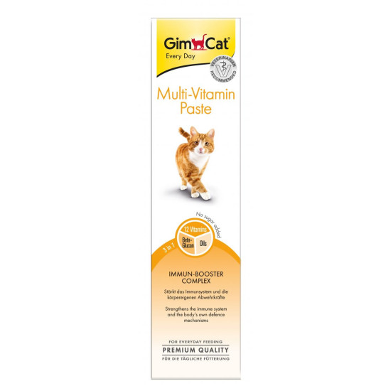 GimCat Multi Vitamin Paste - паста мультивитаминная для кошек