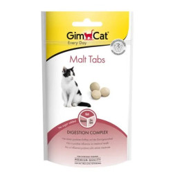 GimCat Every Day Malt Tabs - ласощі для котів шерствевивідні