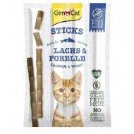 GimCat Sticks - ласощі для котів, з лососем та фореллю