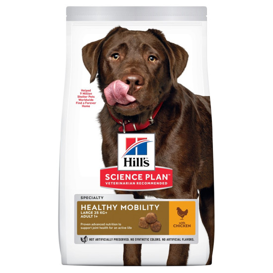 Hills Canine Adult Healthy Mobility Large Breed (Хиллс) - для поддержки суставов у взрослых собак крупных пород, с курицей