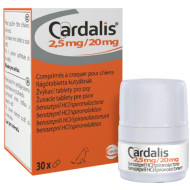 Ceva Cardalis (Кардаліс) - препарат для лікування серцевої недостатності у собак