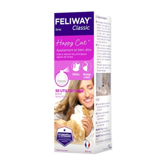 Feliway Classic (Феливей) - модулятор поведінки для котів, спрей