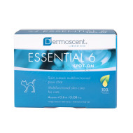 Dermoscent Essential-6 Spot-on (Дермосент Эсеншил 6 Спот-он) - капли для местного нанесения для ухода за кожей и шерстью кошек