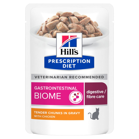 Hills Feline Gastrointestinal Biome (Хиллс Гастроинтестинал Биом) - консервированная диета для кошек при нарушениях пищеварения