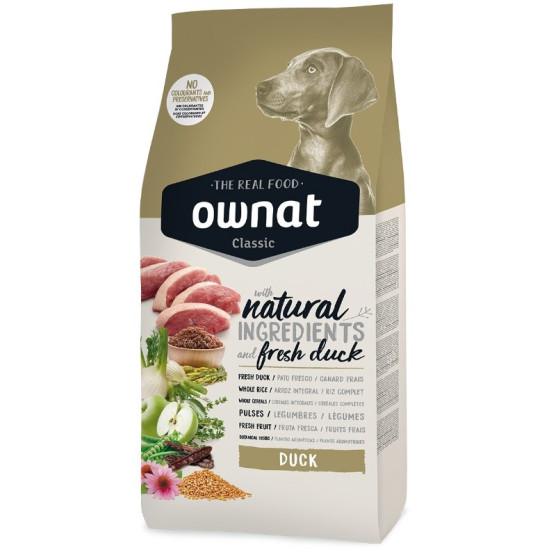 Ownat Classic Dog Adult Duck (Овнат) - дорослі собаки, з качкою